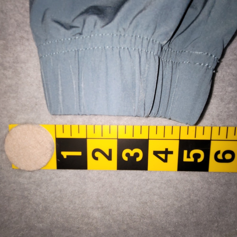 Cove USA Mens 2XL Slate Blue Gray Recycled Stretch Active Joggers Zipper Pockets - Picture 5 of 10